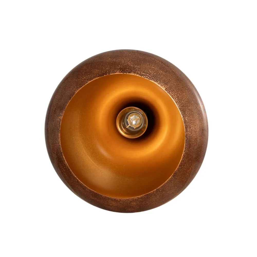 Pendellamper ^ Opviq Hængelampe Muba, gammel messing, længde 120 cm, metal