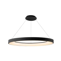 Mantra Iluminación Pendellamper|Pendellamper > Hængelampe Niseko II, fjernbetjening, Ø 65 cm, sort