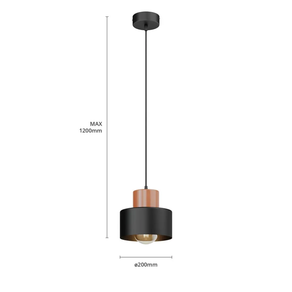 TEMAR LIGHTING Pendellamper > Hængelampe Olla, 1 lyskilde