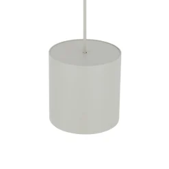 Pendellamper ^ Nowodvorski Lighting Hængelampe Point Duo, sølvgrå, stål, Ø 13 cm, GU10
