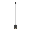 Pendellamper ^ Nowodvorski Lighting Hængelampe Point Duo, sort/guld, stål, Ø 13 cm, GU10