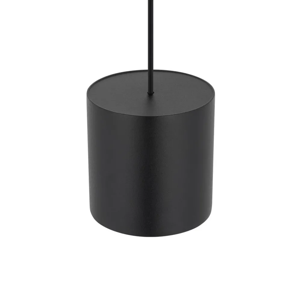 Pendellamper ^ Nowodvorski Lighting Hængelampe Point Duo, sort/guld, stål, Ø 13 cm, GU10