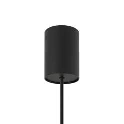 Pendellamper ^ Nowodvorski Lighting Hængelampe Point Duo, sort/guld, stål, Ø 13 cm, GU10