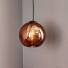 Nowodvorski Lighting Pendellamper > Hængelampe Polaris, spejlet glas, kobber