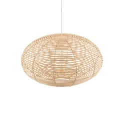 Nowodvorski Lighting Pendellamper > Hængelampe RATTAN, Ø 60 cm, naturbrun, rattan, E27