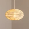 Nowodvorski Lighting Pendellamper > Hængelampe RATTAN, Ø 40 cm, naturbrun, Rattan, E27