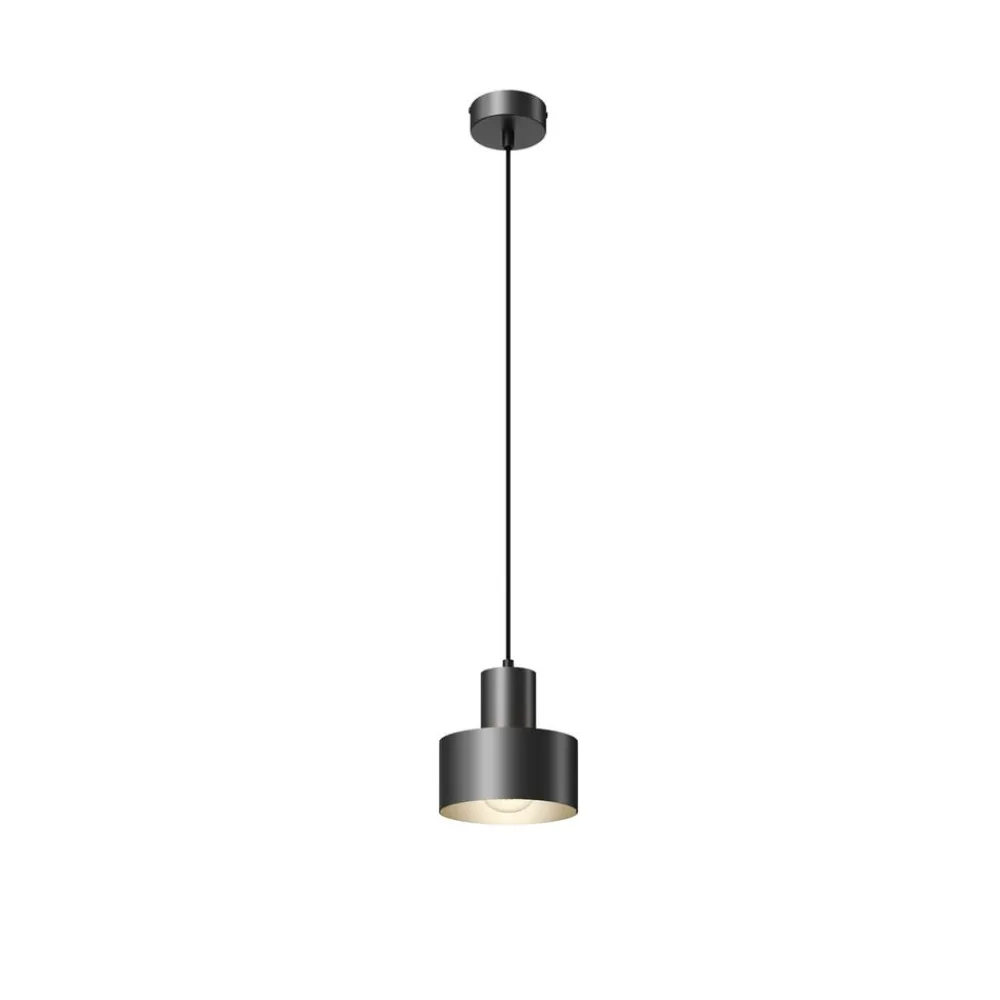 SIGMA Pendellamper|Pendellamper > Hængelampe Rif i metal, sort, Ø 15 cm