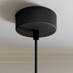 SIGMA Pendellamper|Pendellamper > Hængelampe Rif i metal, sort, Ø 15 cm