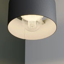 SIGMA Pendellamper|Pendellamper > Hængelampe Rif i metal, sort, Ø 15 cm
