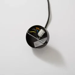 SIGMA Pendellamper|Pendellamper > Hængelampe Rif i metal, sort, Ø 15 cm