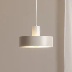 Pendellamper|Pendellamper ^ SIGMA Hængelampe Rif M, taupe, 1 lyskilde, Ø 25 cm, stål