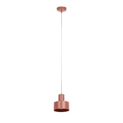 SIGMA Pendellamper|Pendellamper > Hængelampe Rif S, teglrød, 1 lyskilde, Ø 15 cm, stål