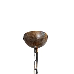 Opviq Pendellamper|Pendellamper > Hængelampe Saglam, 1 lyskilde, antik messing, Ø 30 cm, metal