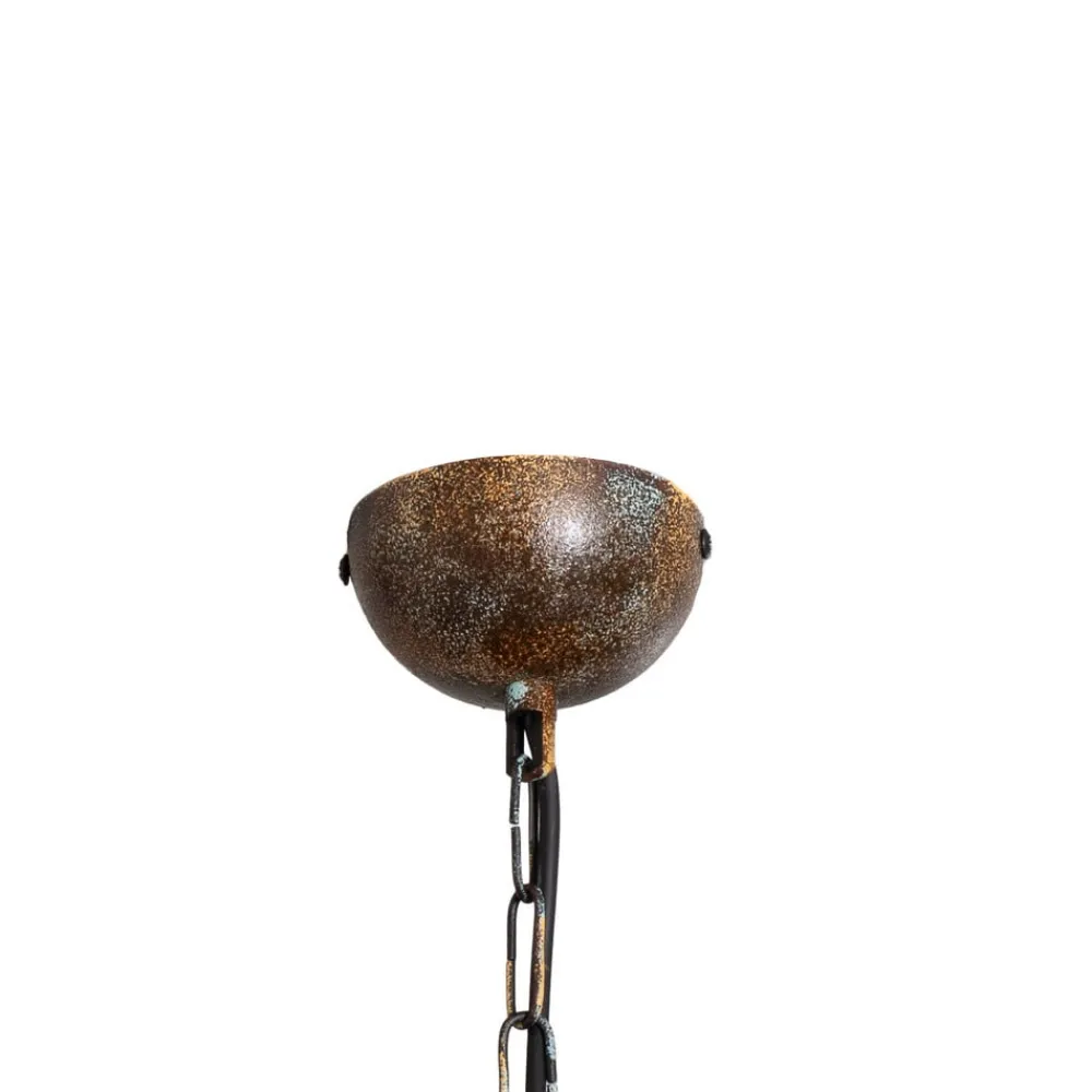 Opviq Pendellamper|Pendellamper > Hængelampe Saglam, 1 lyskilde, antik messing, Ø 30 cm, metal