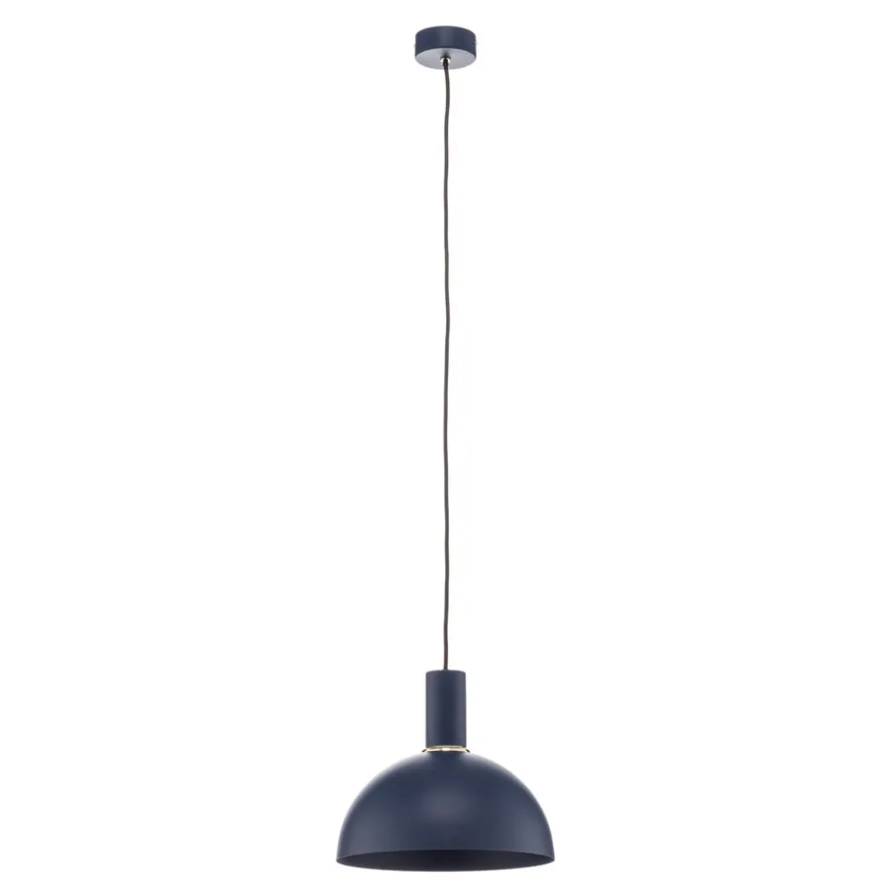 Argon Pendellamper > Hængelampe Selma, 1 lyskilde, blå Ø 28 cm