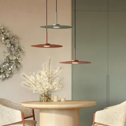 Nowodvorski Lighting Pendellamper > Hængelampe Simone, stål, umbrablå, Ø 40 cm, GX53