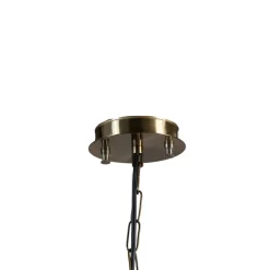 Opviq Pendellamper|Pendellamper > Hængelampe Sivani MR-637, antik guld, metal, Ø 39 cm