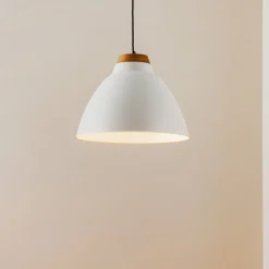 Luminex Pendellamper > Hængelampe Skal, hvid
