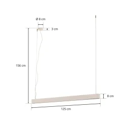 Nowodvorski Lighting Pendellamper > Hængelampe Soft hvid 125 cm