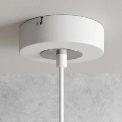 Luminex Pendellamper|Pendellamper > Hængelampe Sool, hvid, Ø 15 cm, metal