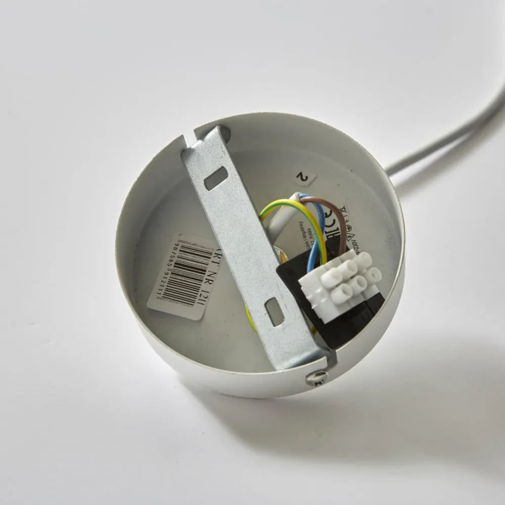 Luminex Pendellamper|Pendellamper > Hængelampe Sool, hvid, Ø 15 cm, metal