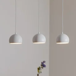 Luminex Pendellamper|Pendellamper > Hængelampe Sool, hvid, 3 lyskilder