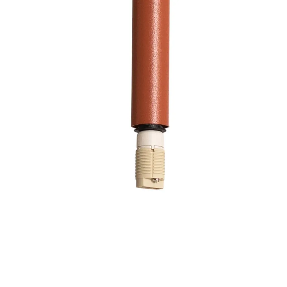 SIGMA Pendellamper > Hængelampe Sopel 1, teglrød, 1 lyskilde, stål, Ø 5 cm
