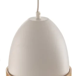 Pendellamper|Pendellamper ^ Eko-Light Hængelampe Studio med trædekor 3 lyskilder hvid
