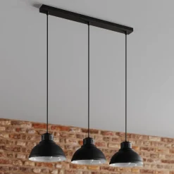 Luminex Pendellamper|Pendellamper > Hængelampe Sven, 3 lyskilder, sort