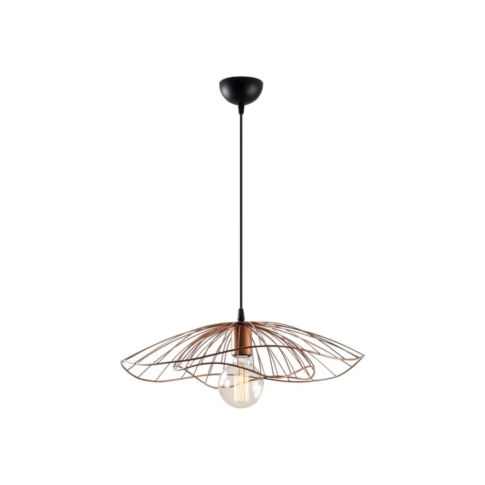 Pendellamper ^ Opviq Hængelampe Tel 6501 Ø50cm kobber