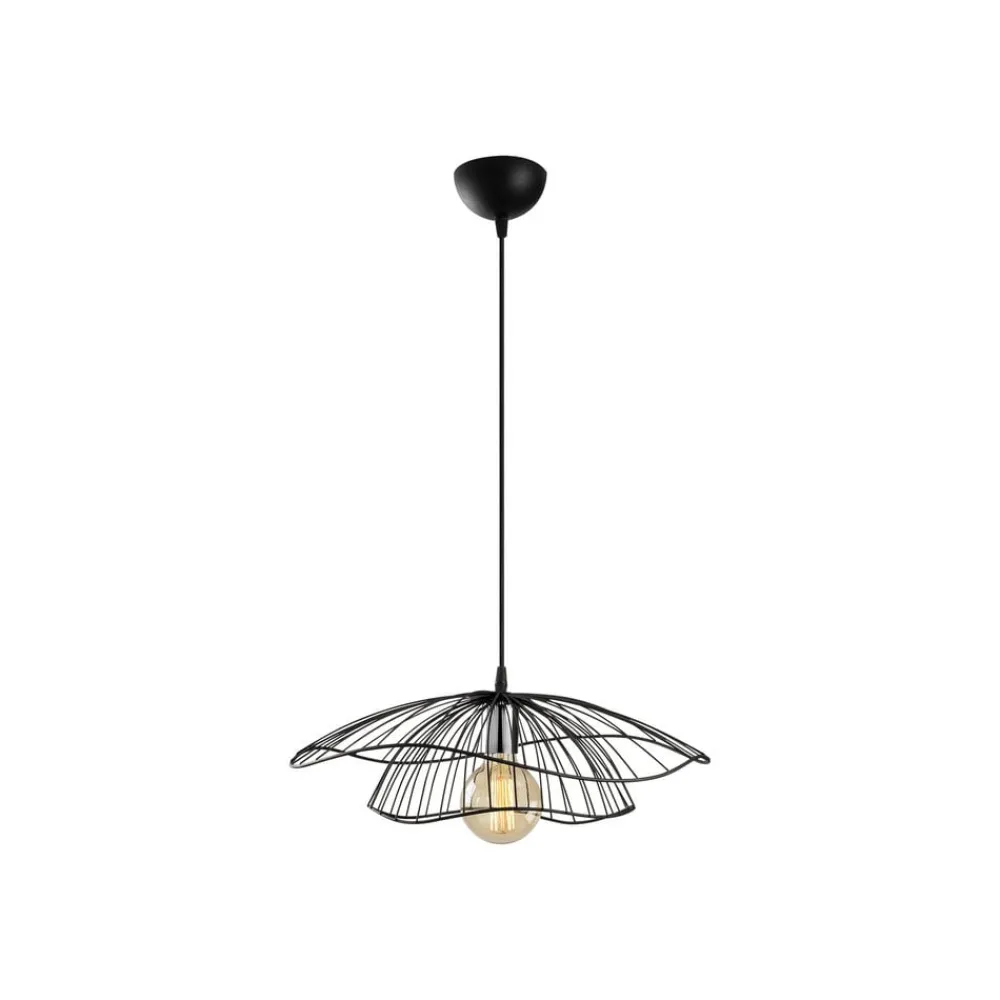 Pendellamper|Pendellamper ^ Opviq Hængelampe Tel 6500 Ø50cm sort