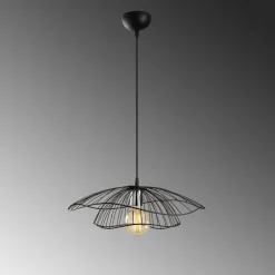 Pendellamper|Pendellamper ^ Opviq Hængelampe Tel 6500 Ø50cm sort