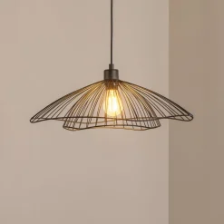 Opviq Pendellamper > Hængelampe Tel, sort, metal, Ø 50 cm, metal
