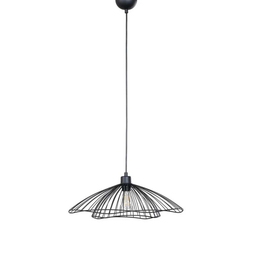 Opviq Pendellamper > Hængelampe Tel, sort, metal, Ø 50 cm, metal