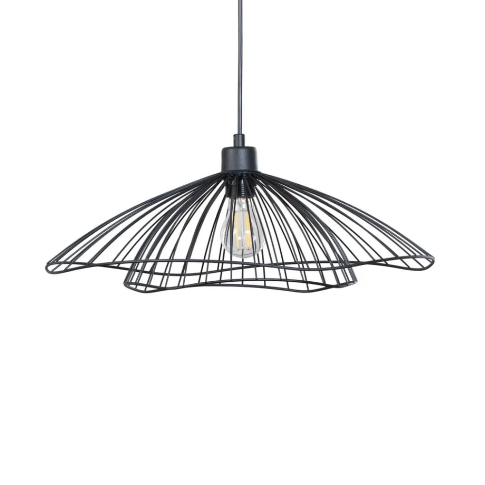 Opviq Pendellamper > Hængelampe Tel, sort, metal, Ø 50 cm, metal