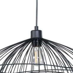 Opviq Pendellamper > Hængelampe Tel, sort, metal, Ø 50 cm, metal