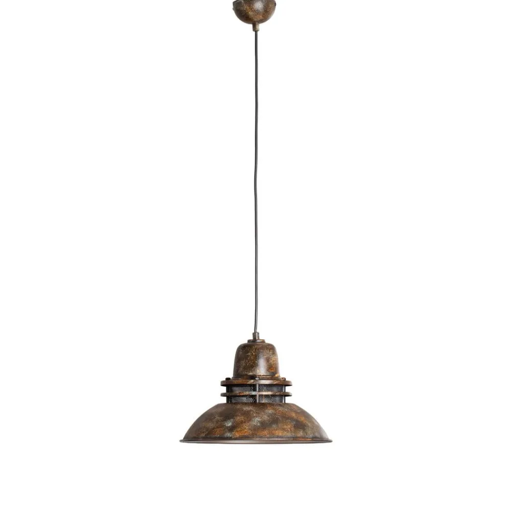 Opviq Pendellamper|Pendellamper > Hængelampe Tibet, antikbrun, Ø 34 cm, metal, E27
