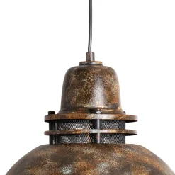 Opviq Pendellamper|Pendellamper > Hængelampe Tibet, antikbrun, Ø 34 cm, metal, E27