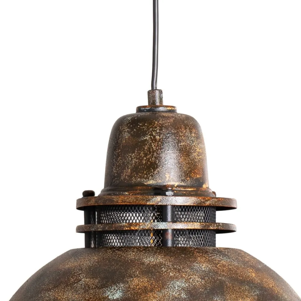 Opviq Pendellamper|Pendellamper > Hængelampe Tibet, antikbrun, Ø 34 cm, metal, E27