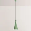 Pendellamper ^ Opviq Hængelampe Tom, mintgrøn, metal, Ø 19 cm, E27