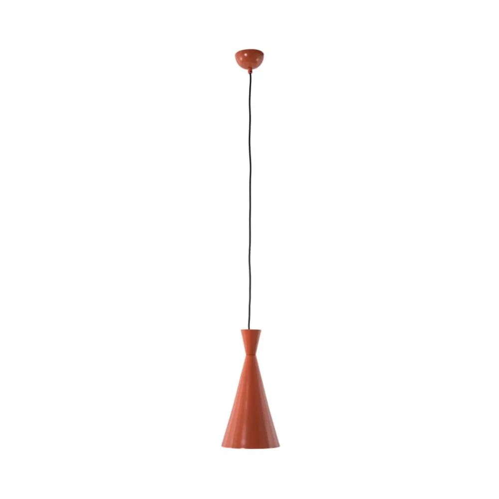 Opviq Pendellamper|Pendellamper > Hængelampe Tom, orange, metal, Ø 19 cm, E27