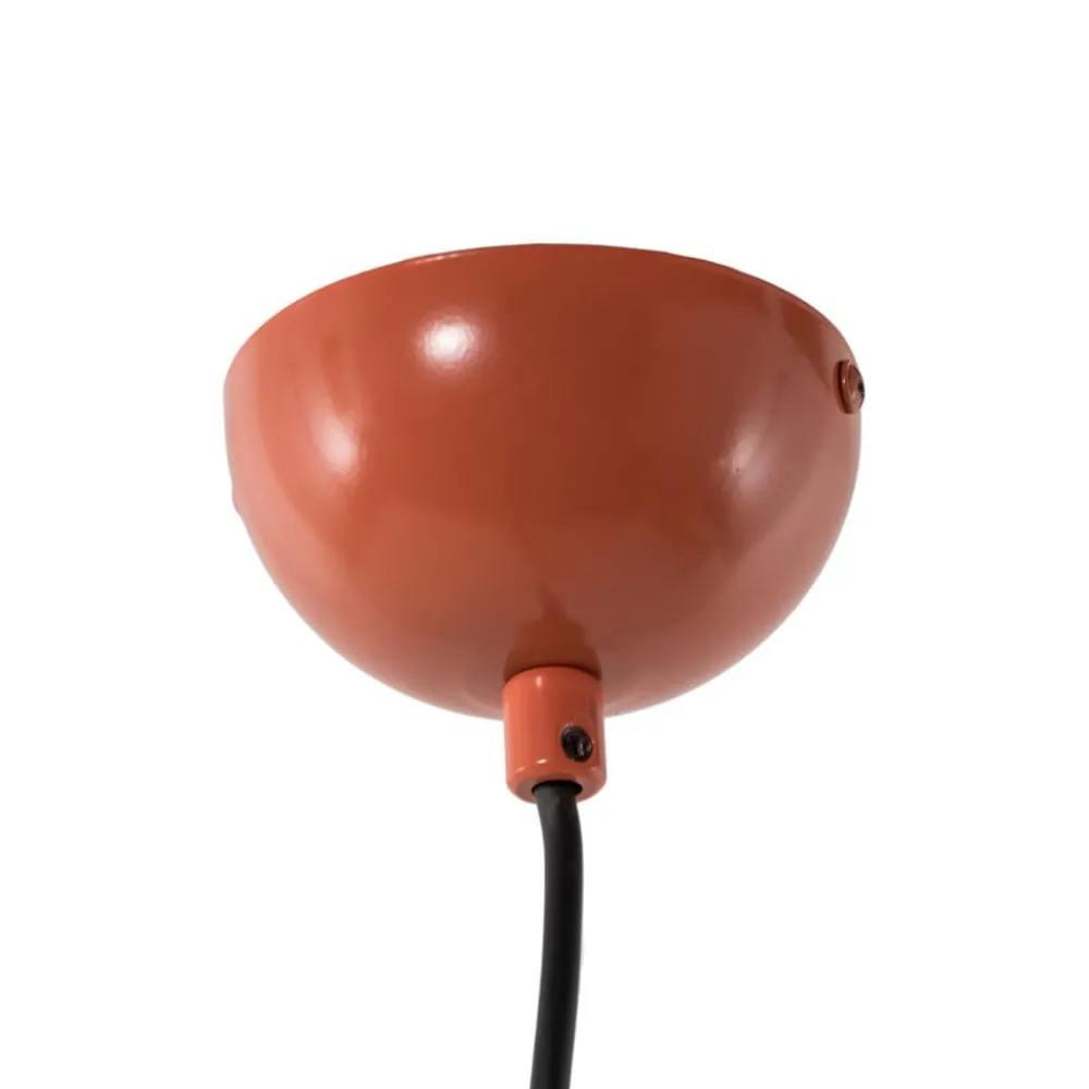 Opviq Pendellamper|Pendellamper > Hængelampe Tom, orange, metal, Ø 19 cm, E27