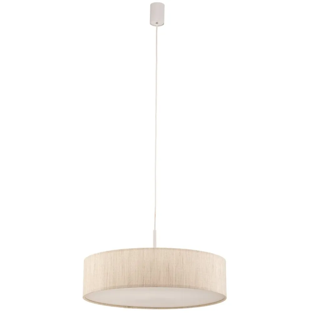 Pendellamper ^ Nowodvorski Lighting Hængelampe Turda, Ø 50 cm, hvid