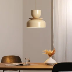 Pendellamper ^ ALDEX hængelampe Uto, creme/kabel creme, Ø 30 cm, metal