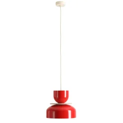 ALDEX Pendellamper > Hængelampe Uto, rød, Ø 30 cm, metal
