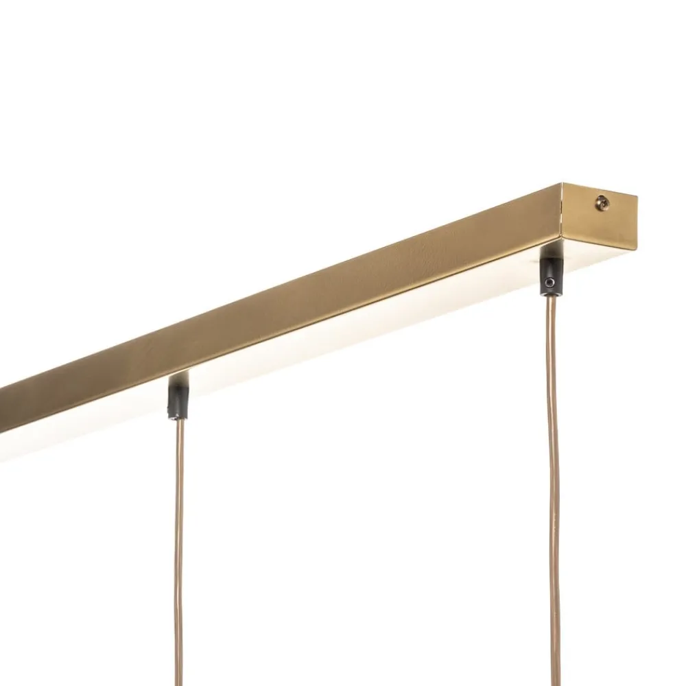 Pendellamper ^ Eko-Light Hængelampe Vienna, opalglas, messing, 3 lyskilder