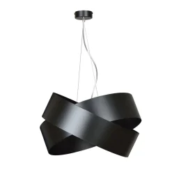 EMIBIG LIGHTING Pendellamper > Hængelampe Vieno af sorte stålringe