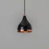 Pendellamper ^ Opviq Hængelampe Yildo 7000 1 lyskilde Ø15cm sort/kobber