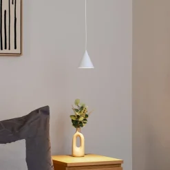 Nowodvorski Lighting Pendellamper|Pendellamper > Hængelampe ZENITH, hvid, Ø 11 cm, metal, GU10