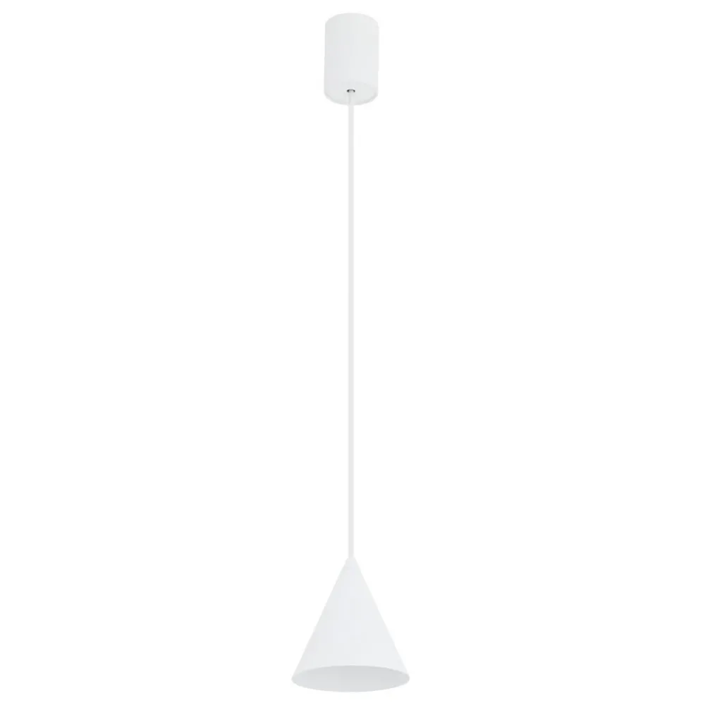 Nowodvorski Lighting Pendellamper|Pendellamper > Hængelampe ZENITH, hvid, Ø 11 cm, metal, GU10